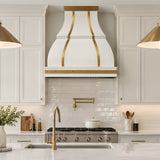 USA Designer White Custom Stainless Steel with Bell Shaped URHS-270