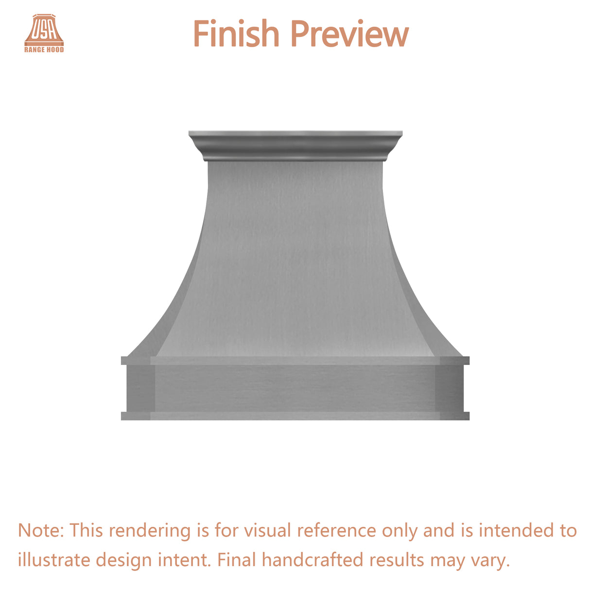 USA Custom Range Hood-URHS-67 Custom Link for SUSAN BRODSKY