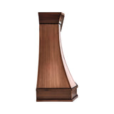 USA Antique Copper Vent Hoods with Trims URHC-11