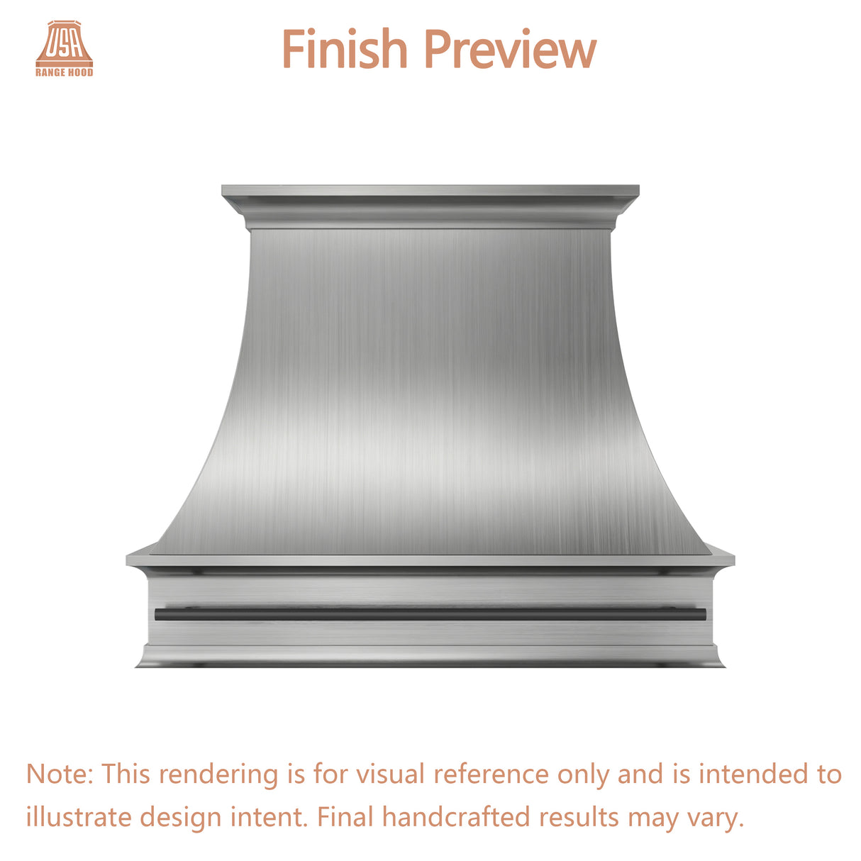 USA Custom Range Hood-URHS-36-Custom Link for Daniel M. Ellis