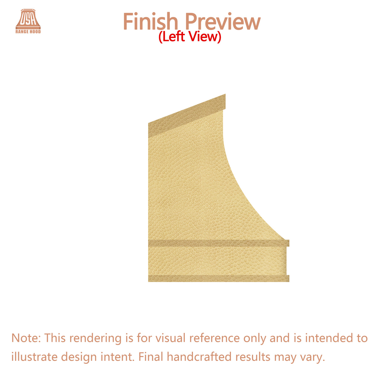 USA Custom Range Hood-URHB-44-Custom Link for Bob Rosser