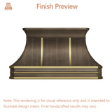 USA Custom Kitchen Hood-URHB-66-Custom Link for Marlena