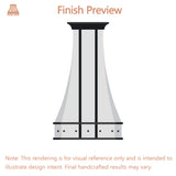 USA Custom Range Hood-URHS-144-Custom Link for Steve
