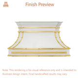 USA Custom Range Hood-URHS-29-Custom Link for Krisy