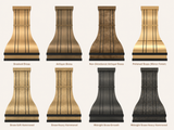 USA Custom Brass Stove Hood with Bell Shape Design URHB-14
