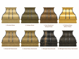 USA Artisan Custom Brass Kitchen Hood URHB-19