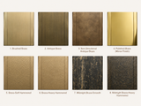 USA Box Custom Brass Range Hood with Non-direction Finish URHB-24