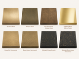 USA Custom Brass Exhaust Hood with Modern Curved Shape URHB-38