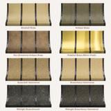 USA Handmade Brass Range Hood with Decorative Straps URHB-61