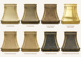 USA Designer Brass Kitchen Hood with Polished Straps URHB-88
