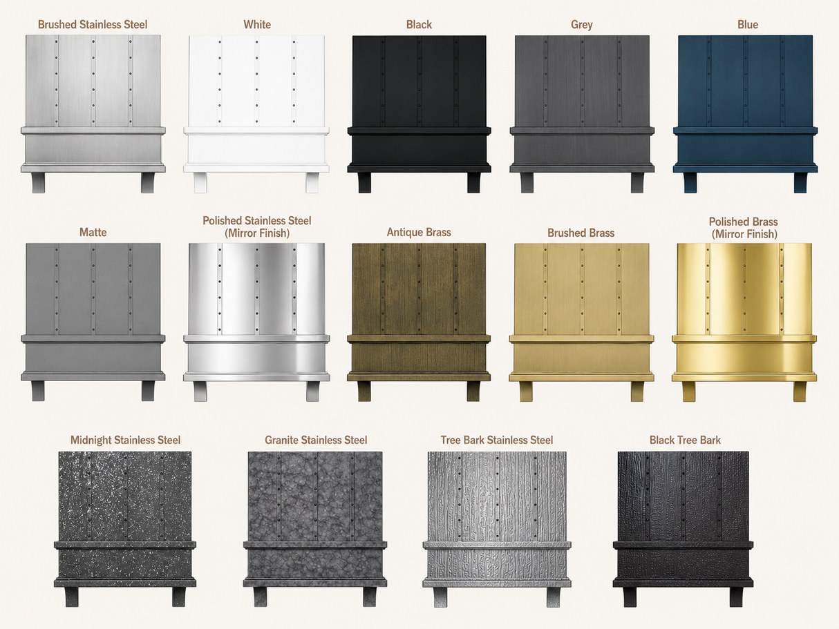 USA Designer Handmade Stainless Steel Kitchen Hood URHS-117