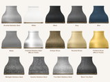 USA Luxury White Stainless Steel Range Hood URHS-129