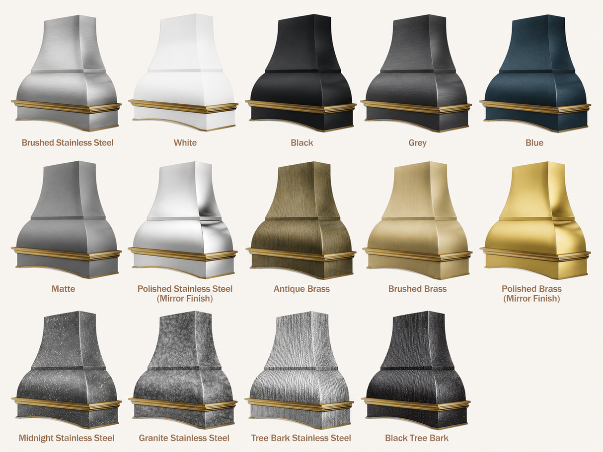 USA Artisan Custom Stainless Steel Range Hoods URHS-13