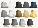 USA Modern Custom Stainless Steel Vent Hood with Curved Shaped URHS-209