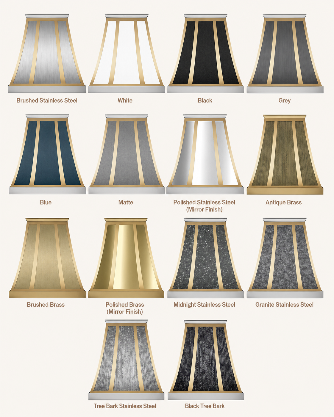 USA Chicago Classic Custom Stainless Steel Kitchen Hoods URHS-21