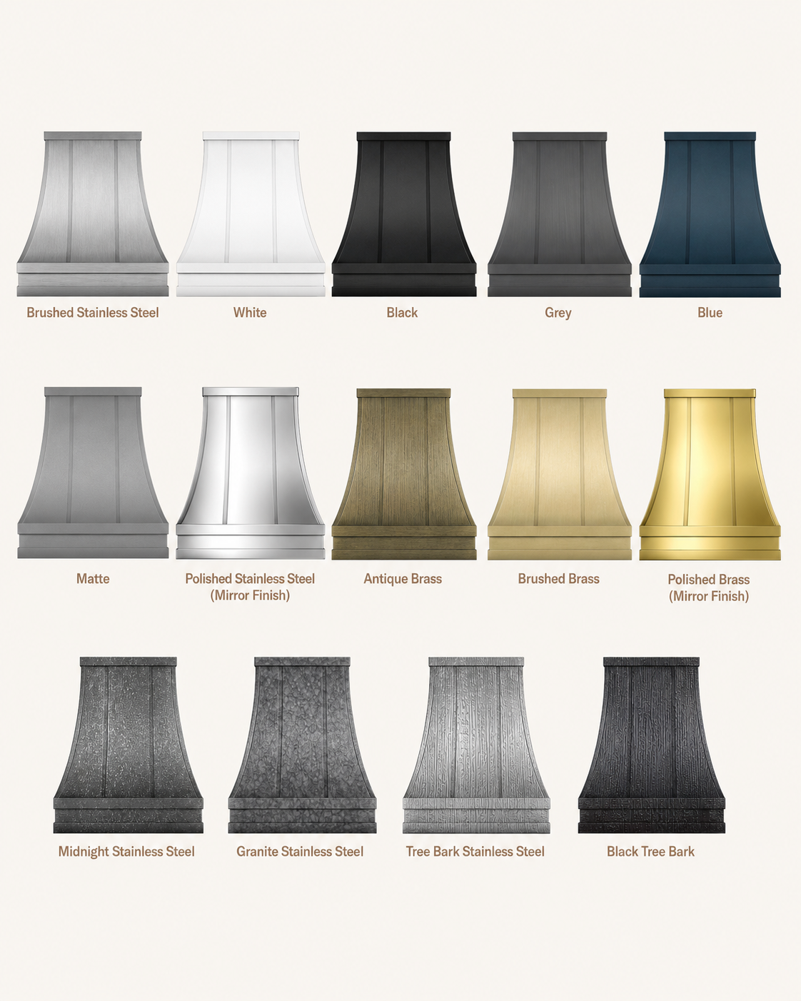 USA Texas Minimal Stainless Steel Vent Hood URHS-218