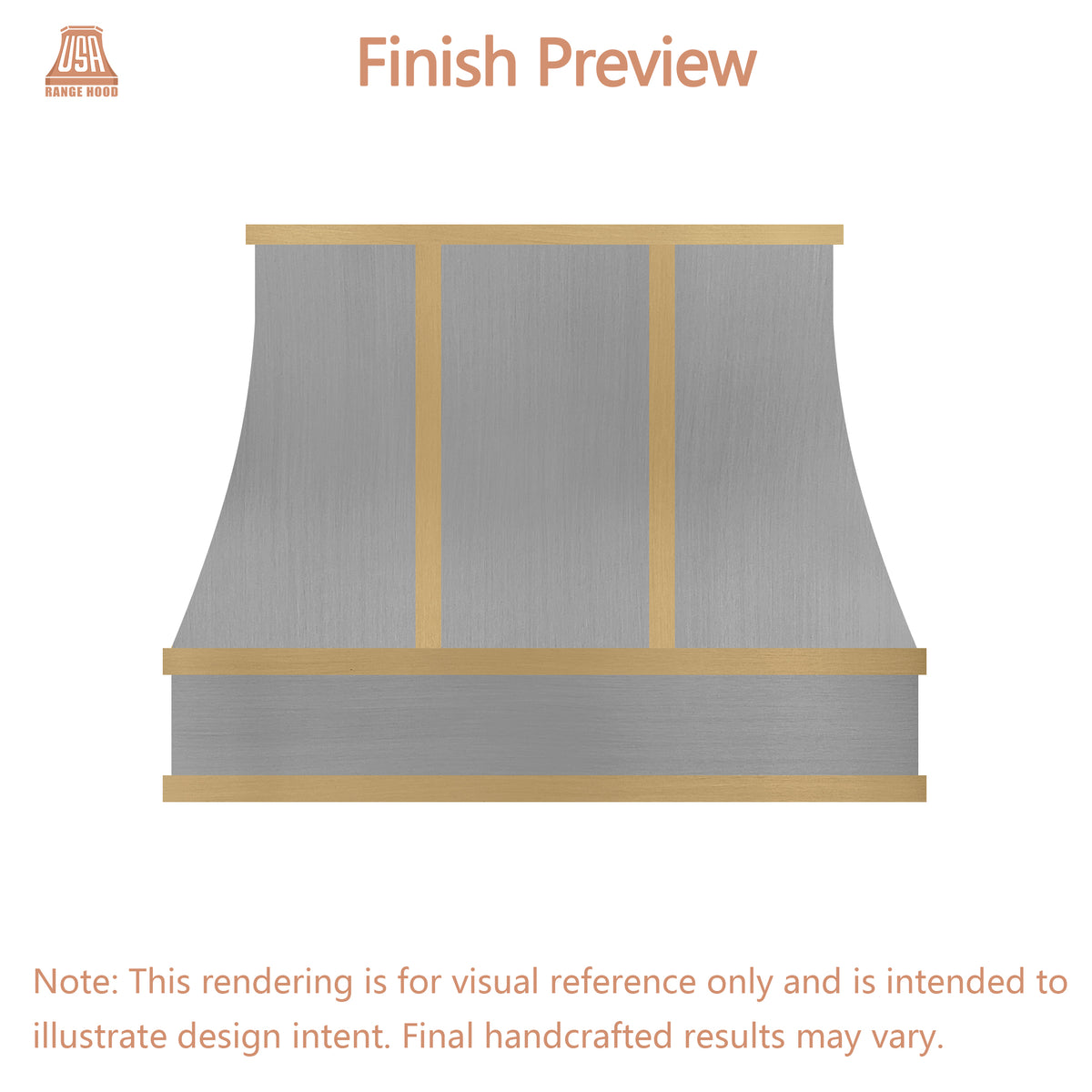 USA Custom Range Hood-URHS-43-Custom Link for Heidi