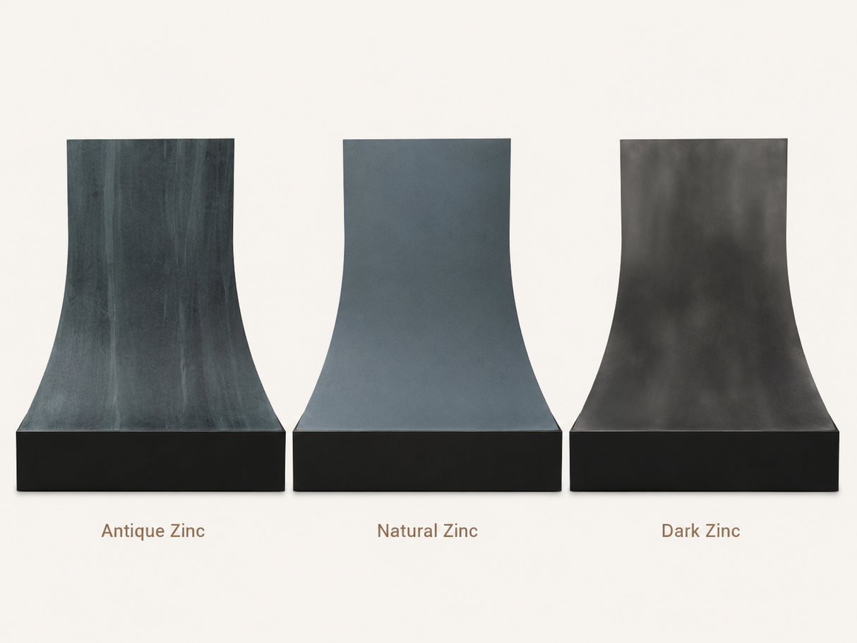 USA Modern Custom Dark Zinc Vent Hood URHZ-12