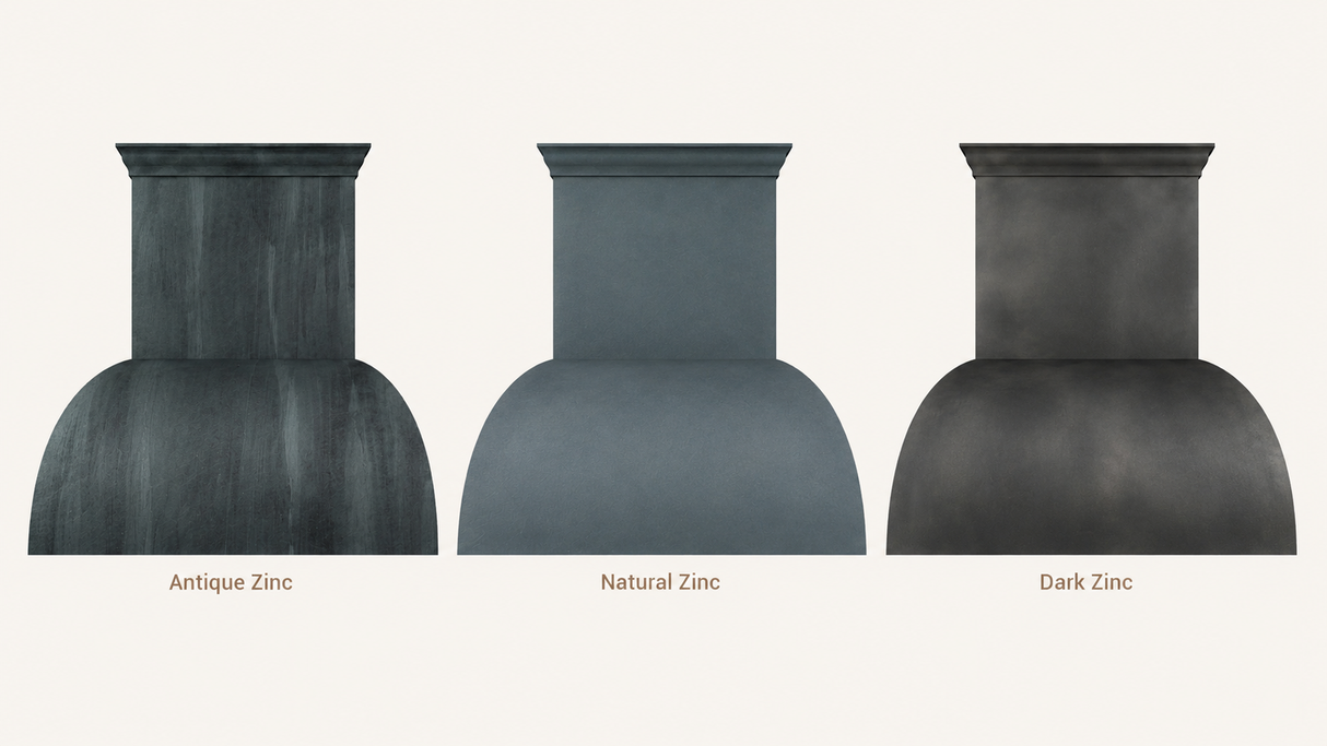 USA Minimal Dark Zinc Range Hood URHZ-15