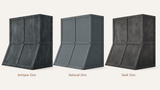USA Modern Dark Zinc Vent Hood URHZ-16