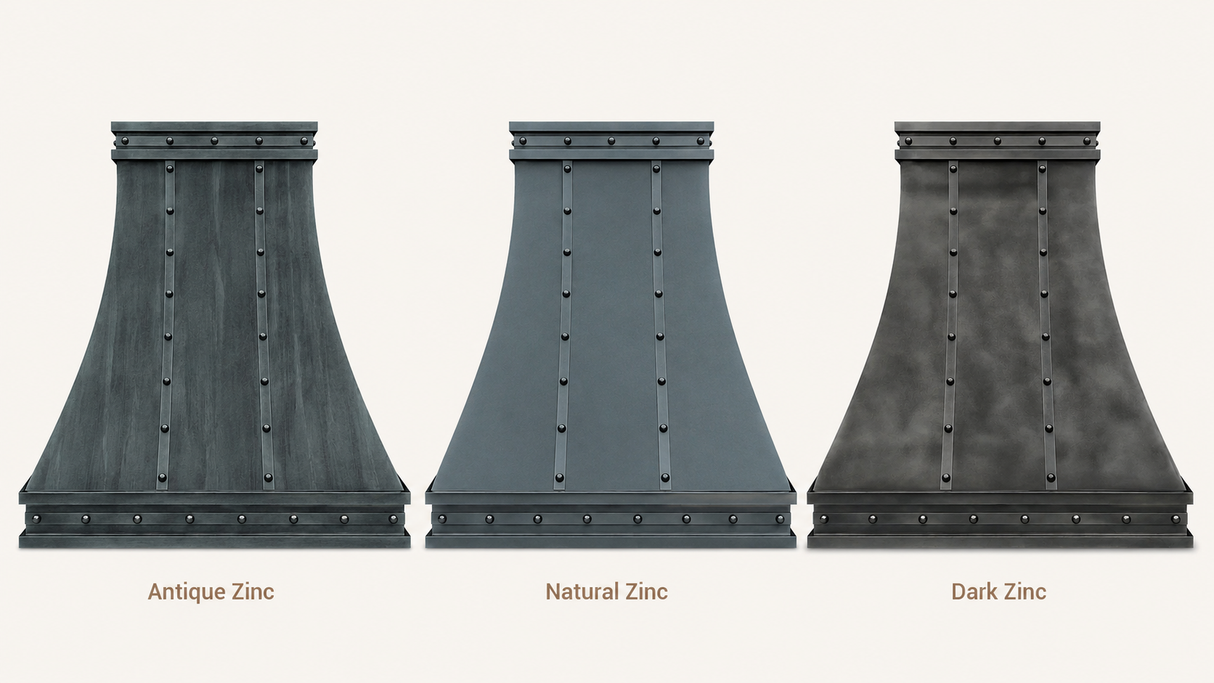 USA Minimal Dark Zinc Kitchen Hood URHZ-21