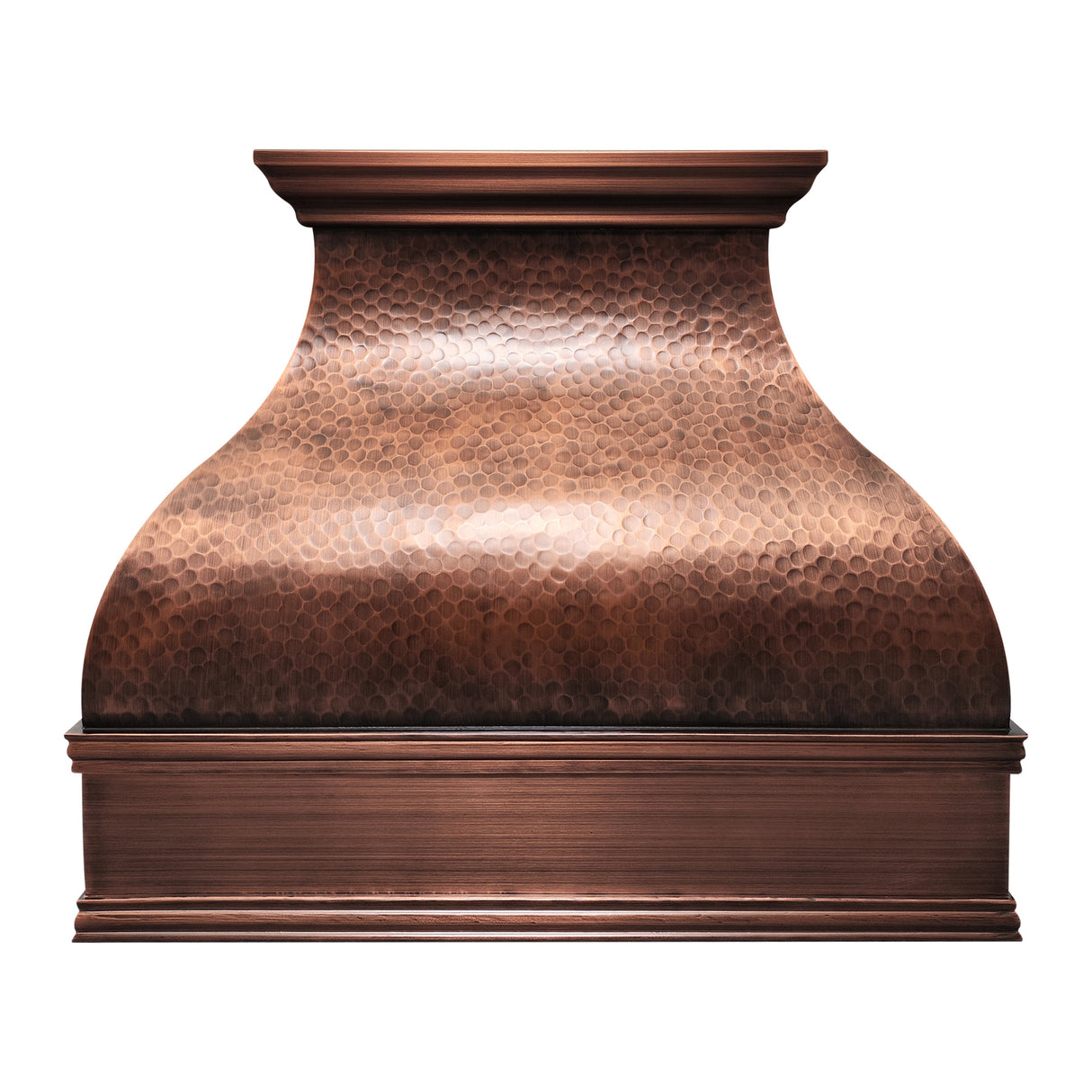 USA Antique Copper Custom Kitchen Vent Hoods URHC-22-Custom Copper Range Hood > Luxury Metal Hood > High-End Kitchen Vent Hood-USA Range Hood
