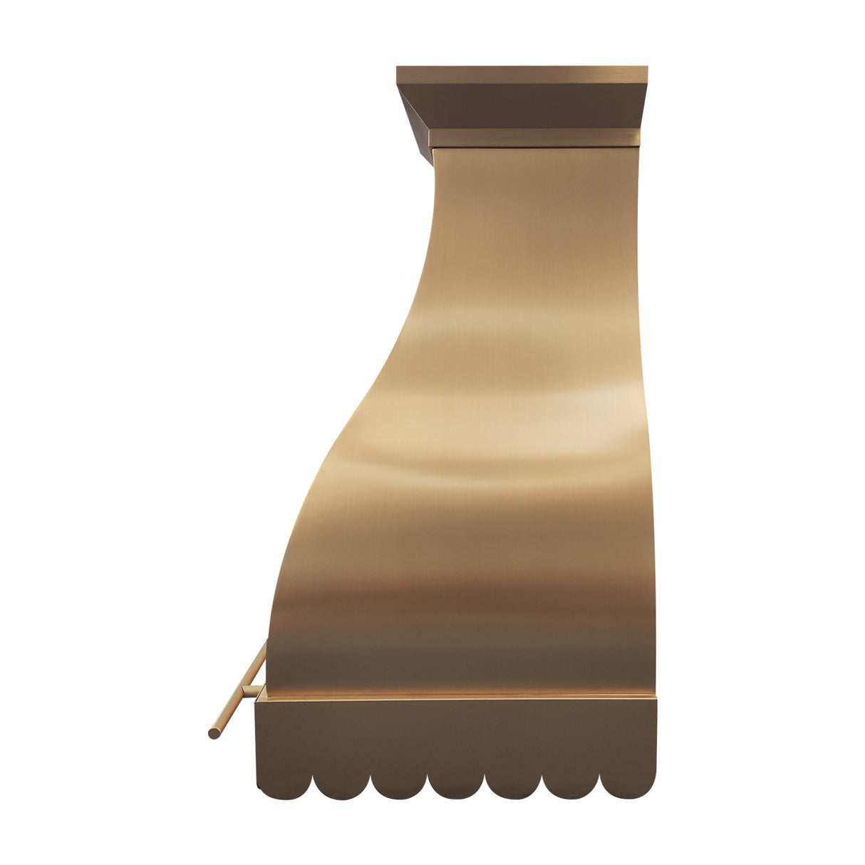 USA Beverly Hills Luxury Brass Stove Hood URHB-51-Custom Brass Range Hood > Luxury Metal Hood > High-End Kitchen Vent Hood-USA Range Hood