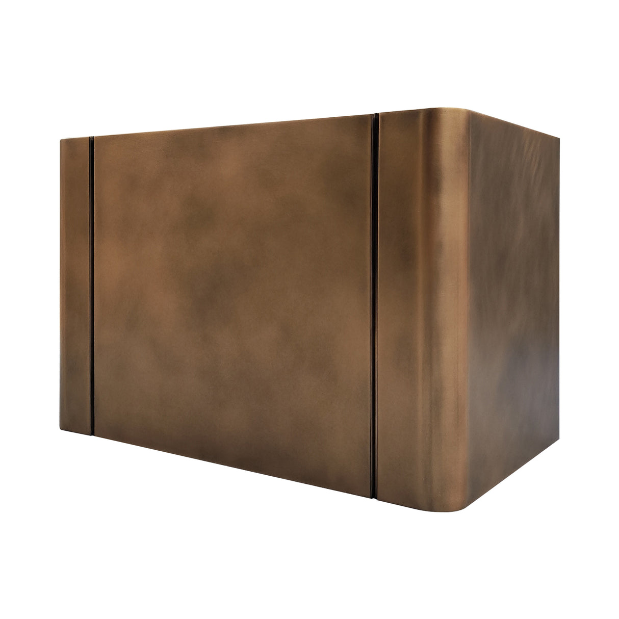 USA Box Custom Brass Range Hood with Non-direction Finish URHB-24-Custom Brass Range Hood > Luxury Metal Hood > High-End Kitchen Vent Hood-USA Range Hood