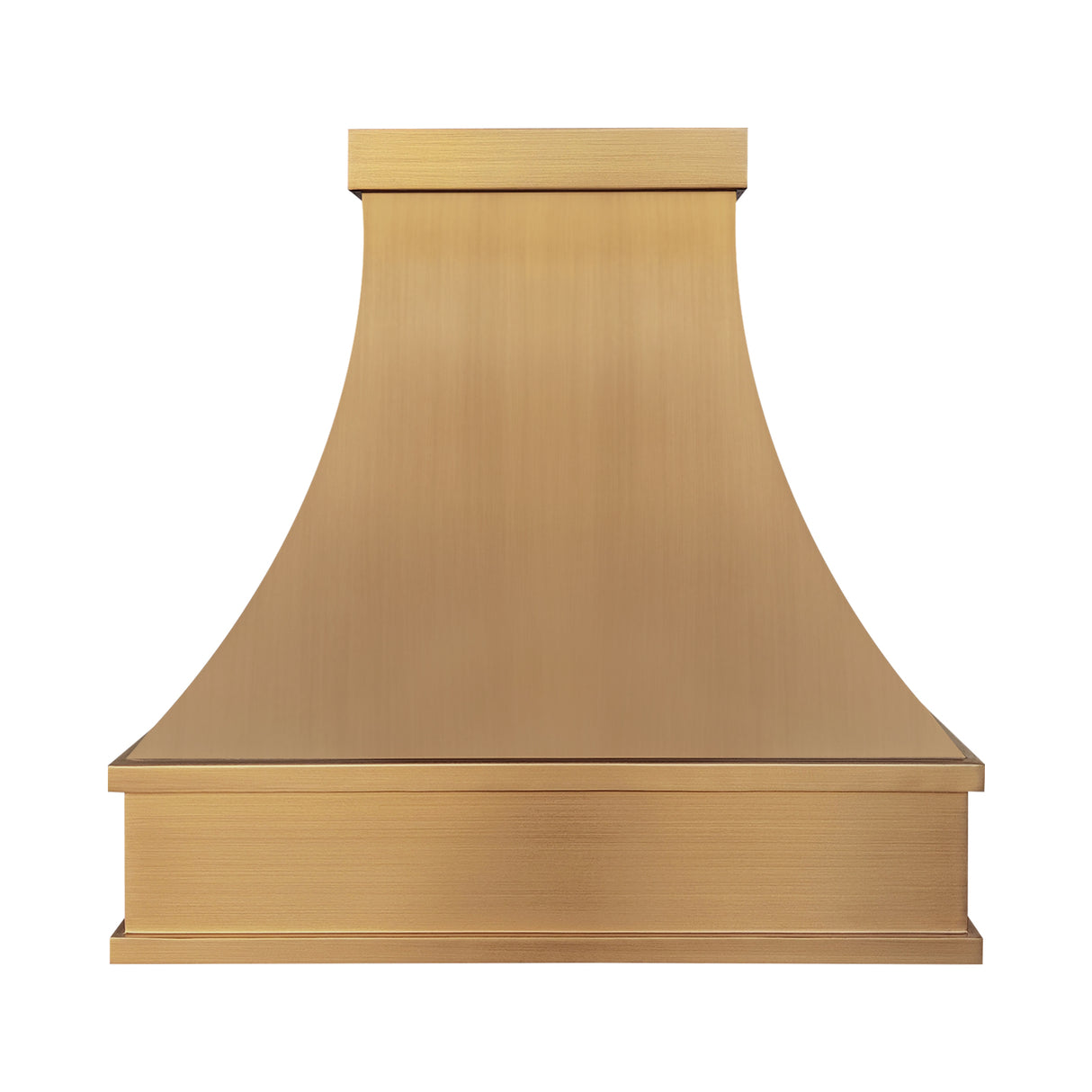 USA California Custom Brass Vent Hoods URHB-44-Custom Brass Range Hood > Luxury Metal Hood > High-End Kitchen Vent Hood-USA Range Hood