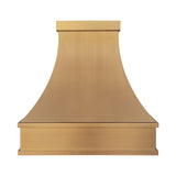 USA California Custom Brass Vent Hoods URHB-44-Custom Brass Range Hood > Luxury Metal Hood > High-End Kitchen Vent Hood-USA Range Hood