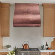 USA California Custom Natural Copper Kitchen Range Hoods URHC-03-Custom Copper Range Hood > Luxury Metal Hood > High-End Kitchen Vent Hood-USA Range Hood