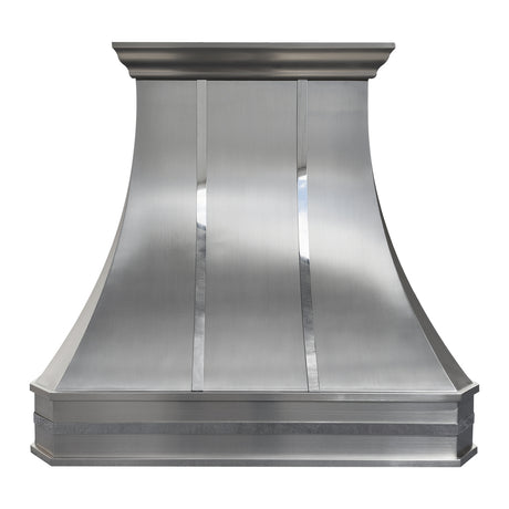 USA California Custom Stainless Steel Kitchen Hoods URHS-04-Custom Stainless Steel Range Hood > Luxury Kitchen Hood > High-End Metal Vent Hood-USA Range Hood