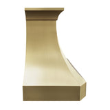 USA California Luxury Brass Range Hood with Decorative Pattern URHB-35-Custom Brass Range Hood > Luxury Metal Hood > High-End Kitchen Vent Hood-USA Range Hood