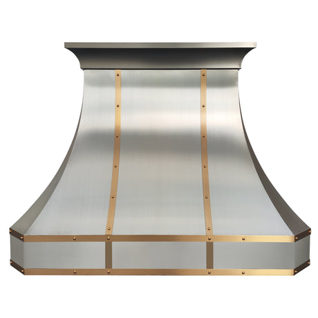 USA California Modern Stainless Steel Custom Range Hoods with Clean Design URHS-60-Custom Stainless Steel Range Hood > Luxury Kitchen Hood > High-End Metal Vent Hood-USA Range Hood