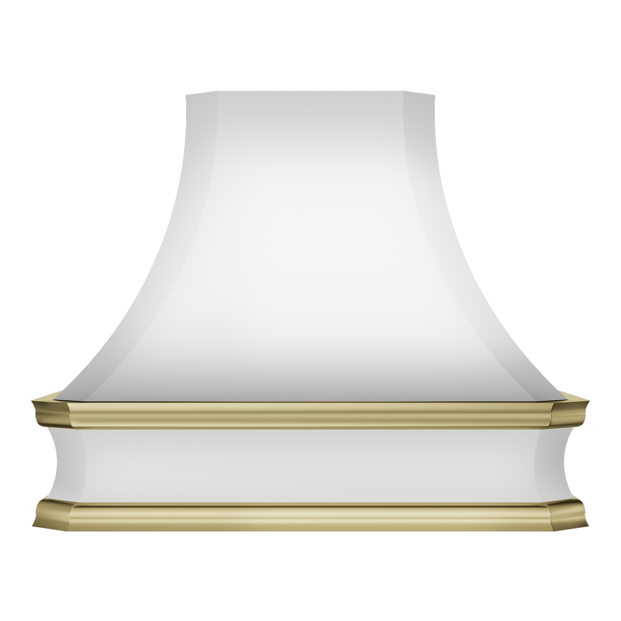 USA Curved Stainless Steel Range Hood with Modern Elegance URHS-91-Custom Stainless Steel Range Hood > Luxury Kitchen Hood > High-End Metal Vent Hood-USA Range Hood