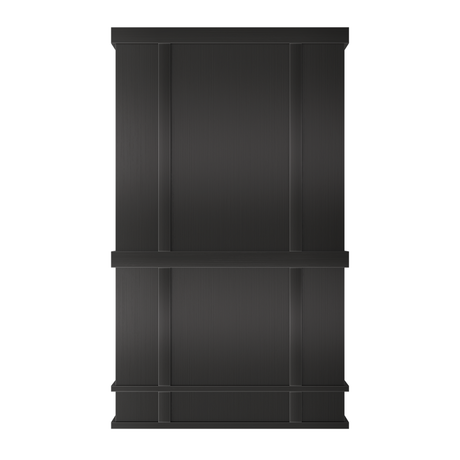 USA Custom Black Stainless Steel Kitchen Hoods with Box Shape URHS-07-Custom Stainless Steel Range Hood > Luxury Kitchen Hood > High-End Metal Vent Hood-USA Range Hood