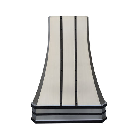 USA Custom Metal Kitchen Hood Stainless Steel Finish URHS-48-Custom Stainless Steel Range Hood > Luxury Kitchen Hood > High-End Metal Vent Hood-USA Range Hood