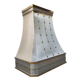 USA Florida Custom Kitchen Range Hood Stainless Steel Finish URHS-40-Custom Stainless Steel Range Hood > Luxury Kitchen Hood > High-End Metal Vent Hood-USA Range Hood