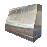 USA Florida Premium Stainless Steel Vent Hood URHS-03-Custom Stainless Steel Range Hood > Luxury Kitchen Hood > High-End Metal Vent Hood-USA Range Hood