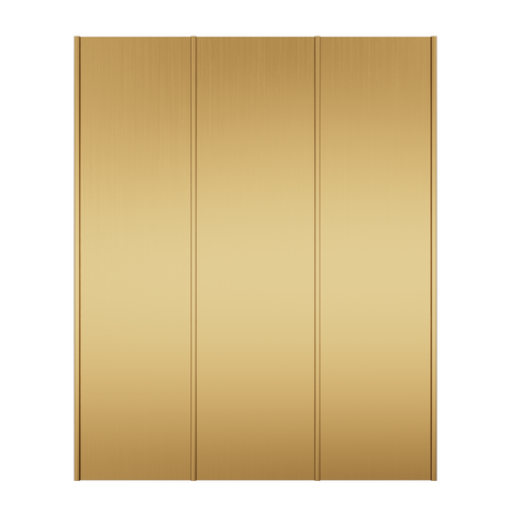 USA Los Angeles Brass Range Hood with Box Shape URHB-43-Custom Brass Range Hood > Luxury Metal Hood > High-End Kitchen Vent Hood-USA Range Hood