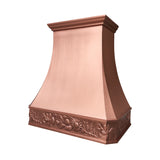USA Los Angeles Classic Copper Range Hood URHC-54-Custom Copper Range Hood > Luxury Metal Hood > High-End Kitchen Vent Hood-USA Range Hood