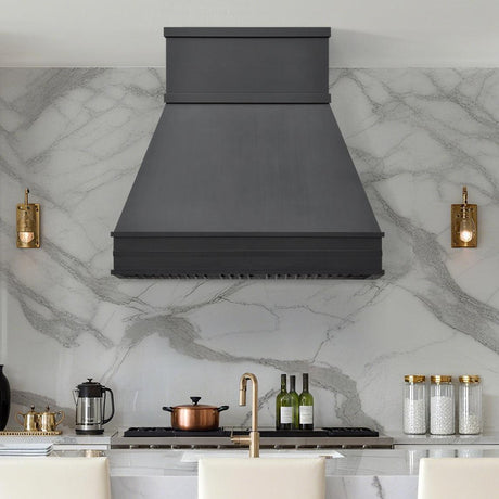 USA Modern Bronze Custom Copper Range Hood URHC-31-Custom Copper Range Hood > Luxury Metal Hood > High-End Kitchen Vent Hood-USA Range Hood