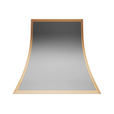 USA Modern Kitchen Hoods Stainless Steel with Brass Trims URHS-12-Custom Stainless Steel Range Hood > Luxury Kitchen Hood > High-End Metal Vent Hood-USA Range Hood