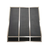 USA Modern Sloped Stainless Steel Range Hood with Straps URHS-65-Custom Stainless Steel Range Hood > Luxury Kitchen Hood > High-End Metal Vent Hood-USA Range Hood