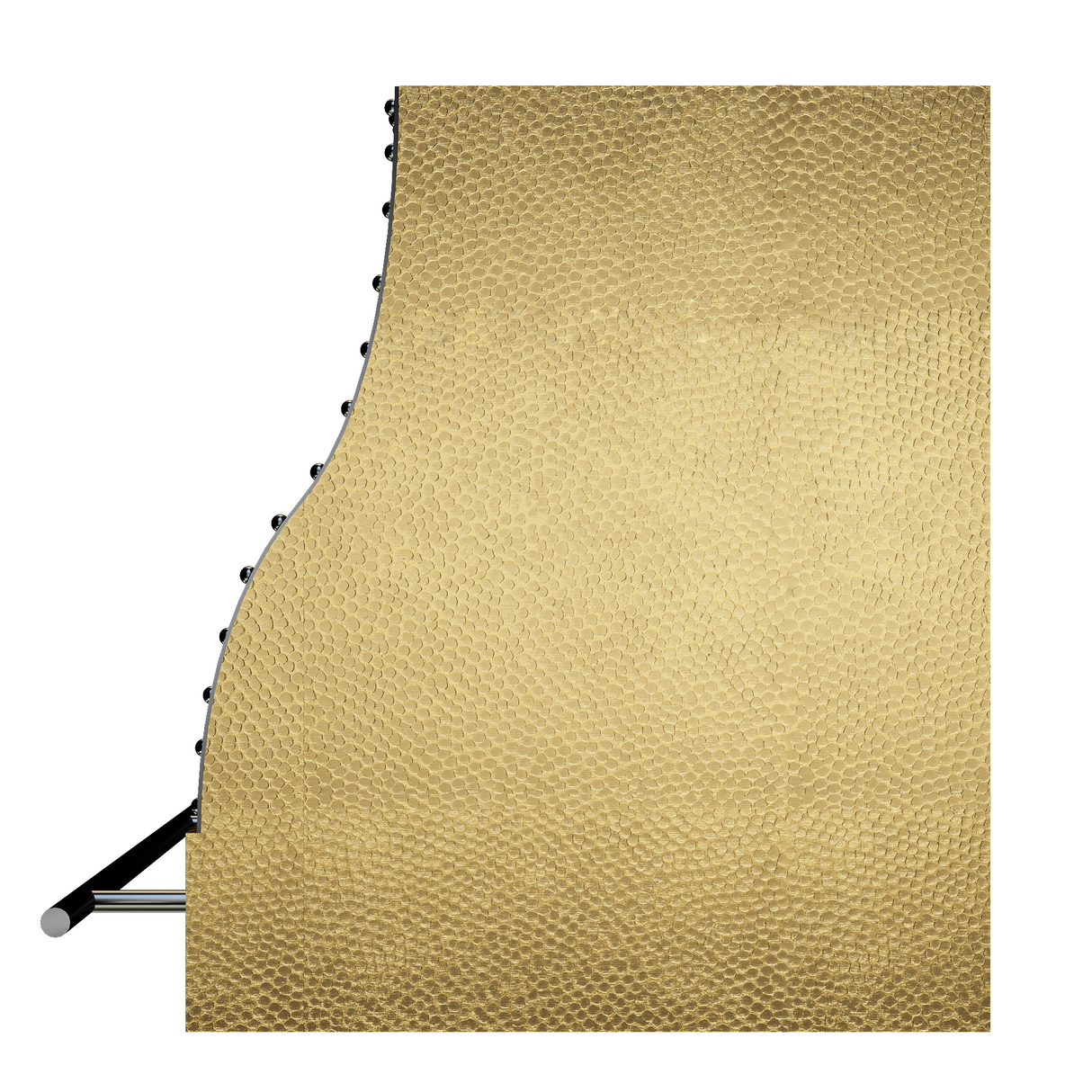 USA Texas Brass Kitchen Hoods with Black Rivets and Straps URHB-23-Custom Brass Range Hood > Luxury Metal Hood > High-End Kitchen Vent Hood-USA Range Hood