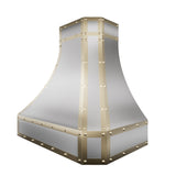 USA Texas Stainless Steel Custom Range Hoods URHS-23-Custom Stainless Steel Range Hood > Luxury Kitchen Hood > High-End Metal Vent Hood-USA Range Hood