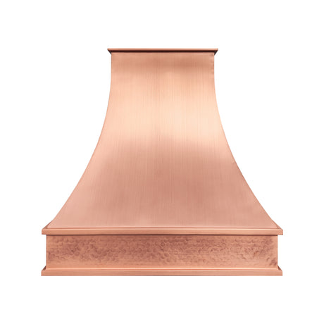 USA Texas Tuscan Natural Copper Kitchen Hoods URHC-51-Custom Copper Range Hood > Luxury Metal Hood > High-End Kitchen Vent Hood-USA Range Hood