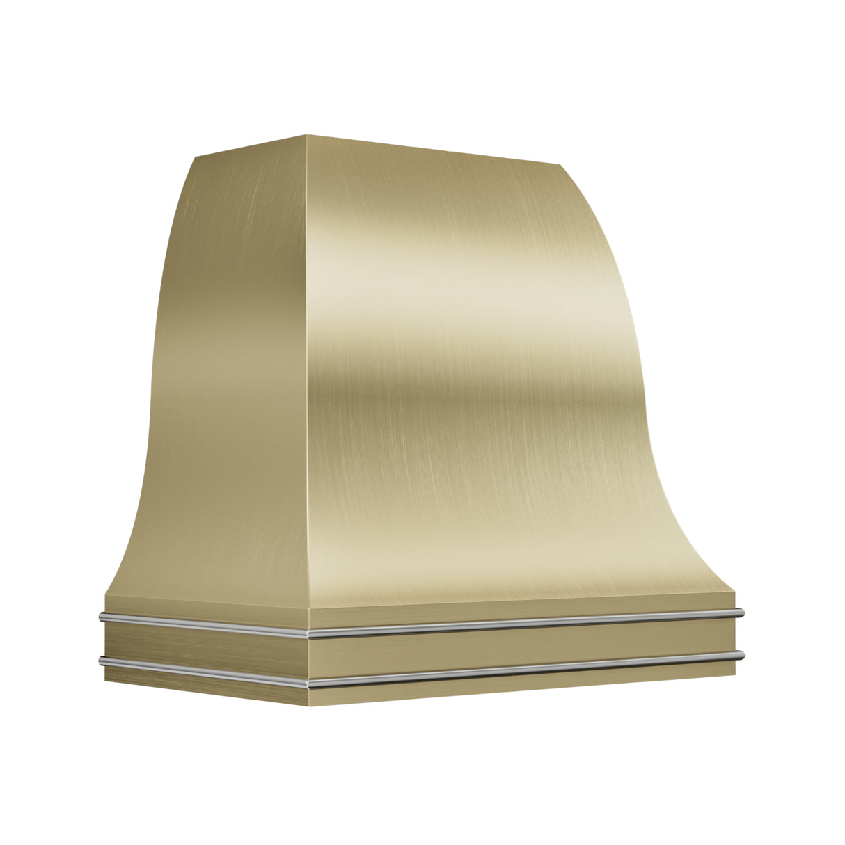 USA Artisan Bell Shaped Custom Brass Exhaust Hood URHB-124