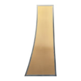 USA Artisan Brass Stove Hood Featuring Stainless Steel Straps URHB-83