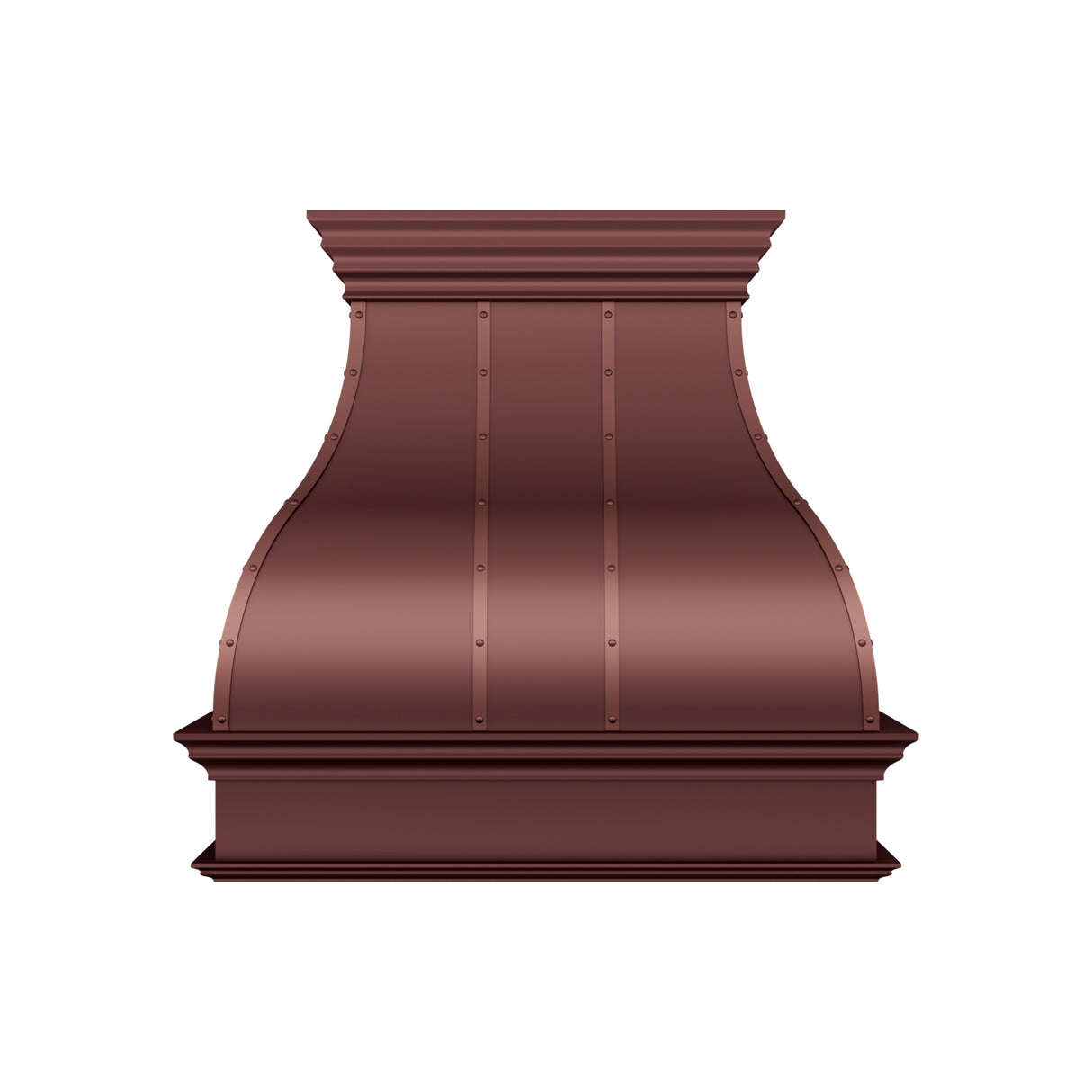 USA Artisan Copper Exhuast Hood Featuring Bell Shaped URHC-88